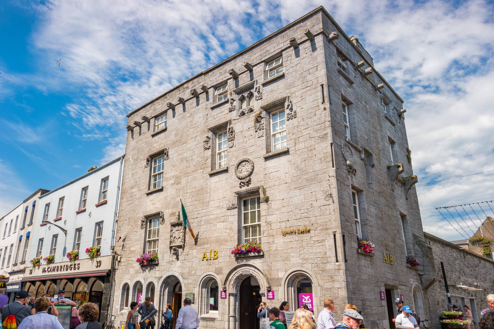 Discovering the History of Lynch's Castle, Galway, Ireland A Gem in
