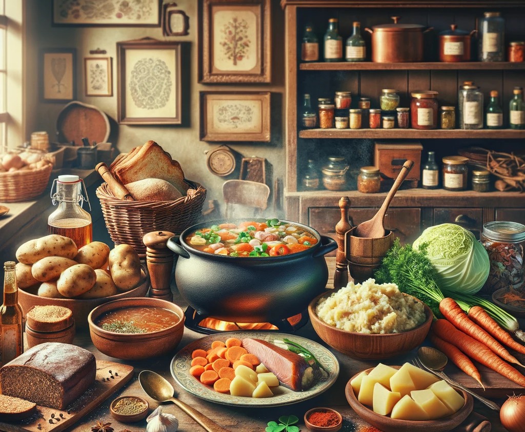 Traditional Irish Cuisine Staple Foods Dishes And Ingredients 