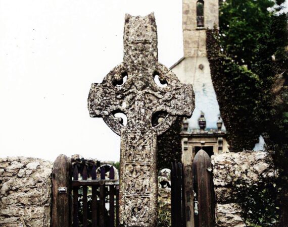 Durrow Cross and Abbey, Co. Offaly