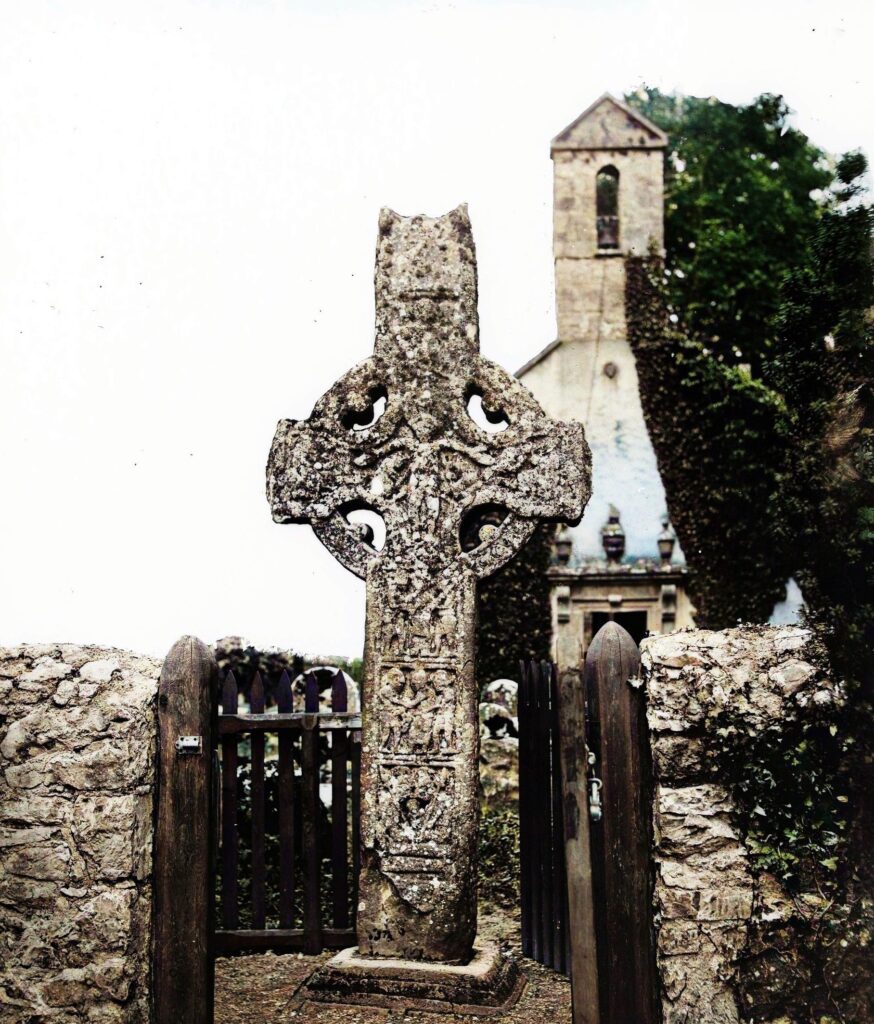 Durrow Cross and Abbey, Co. Offaly - IrishHistory.com