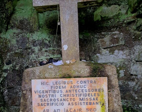 Oughterlin Mass Rock Donegal Cross