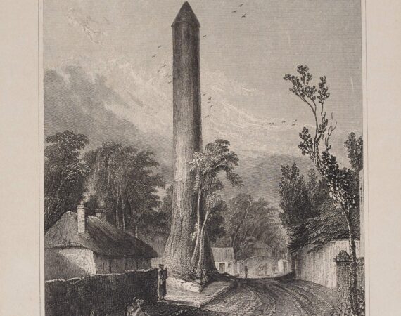 Clondalkin Round Tower in 1844