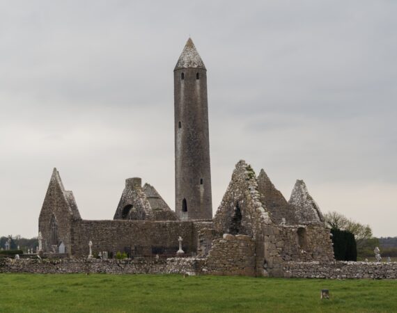 Galway - Gort - Kilmacduagh Round Tower 4
